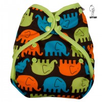 PUL byxor elephant with green 